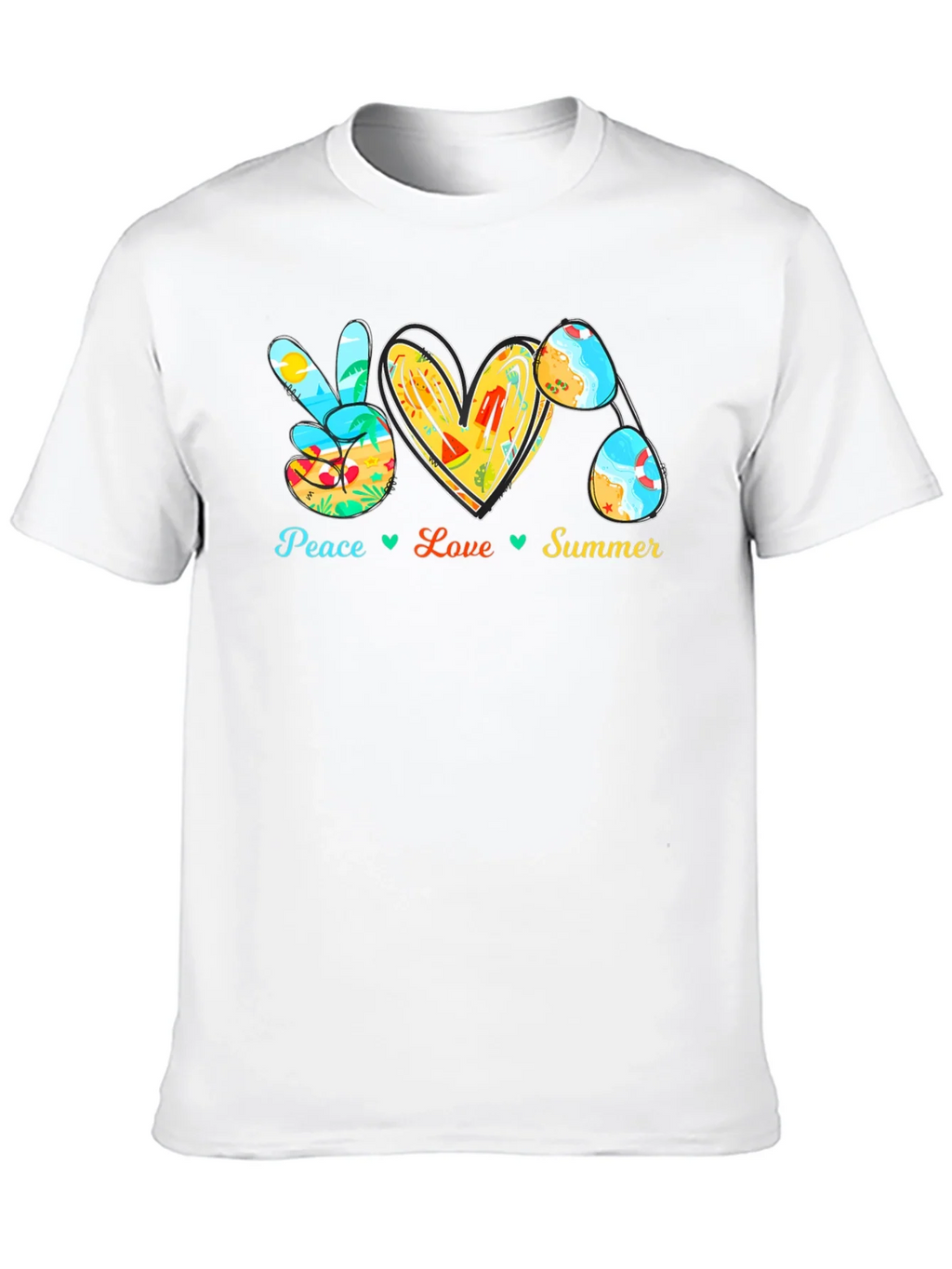 Peace Love Summer Graphic Tee product image 9