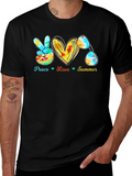Peace Love Summer Graphic Tee product image 1