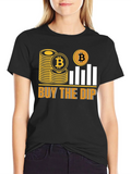 Buy the Dip Bitcoin T-Shirt product image 1