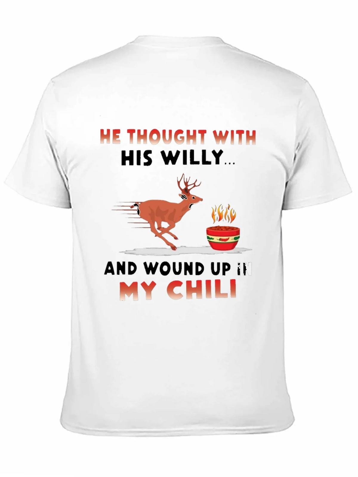 Humorous Deer Chili T-Shirt product image 10