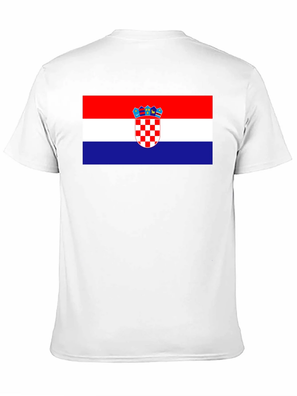 Croatian Flag T-Shirt - Red White Blue product image 10