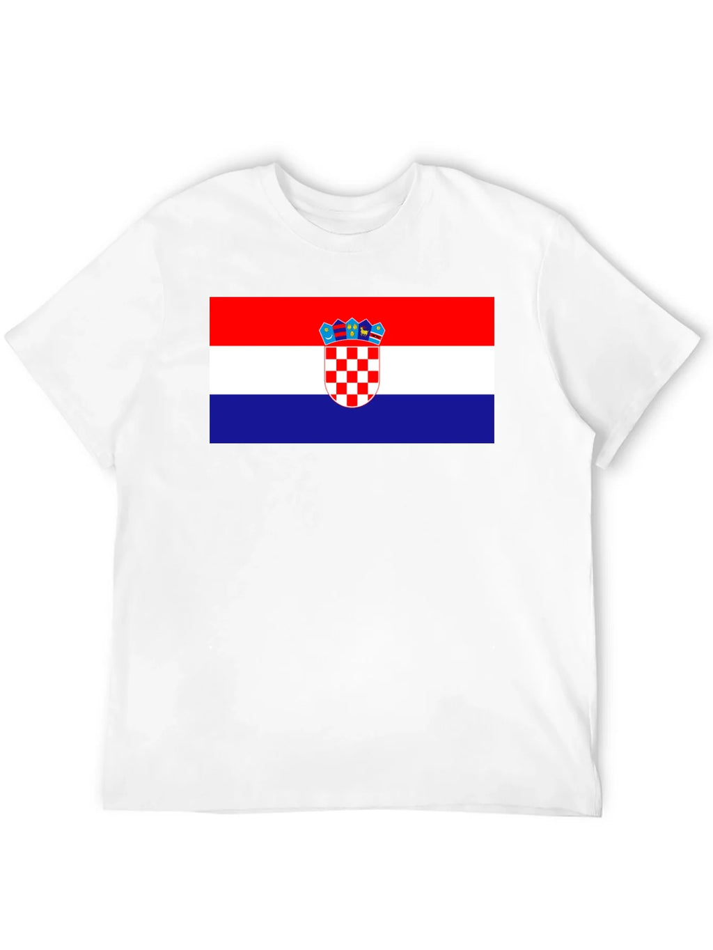 Croatian Flag T-Shirt - Red White Blue product image 11