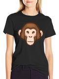Monkey Face Graphic T-Shirt - Unisex Short Sleeve Tee product image 1