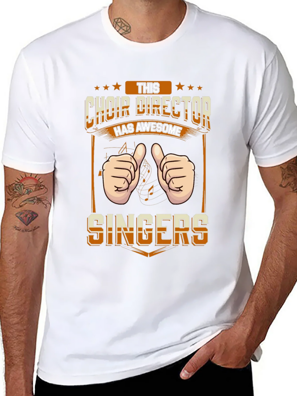 Choir Director Awesome Singers T-Shirt product image 7