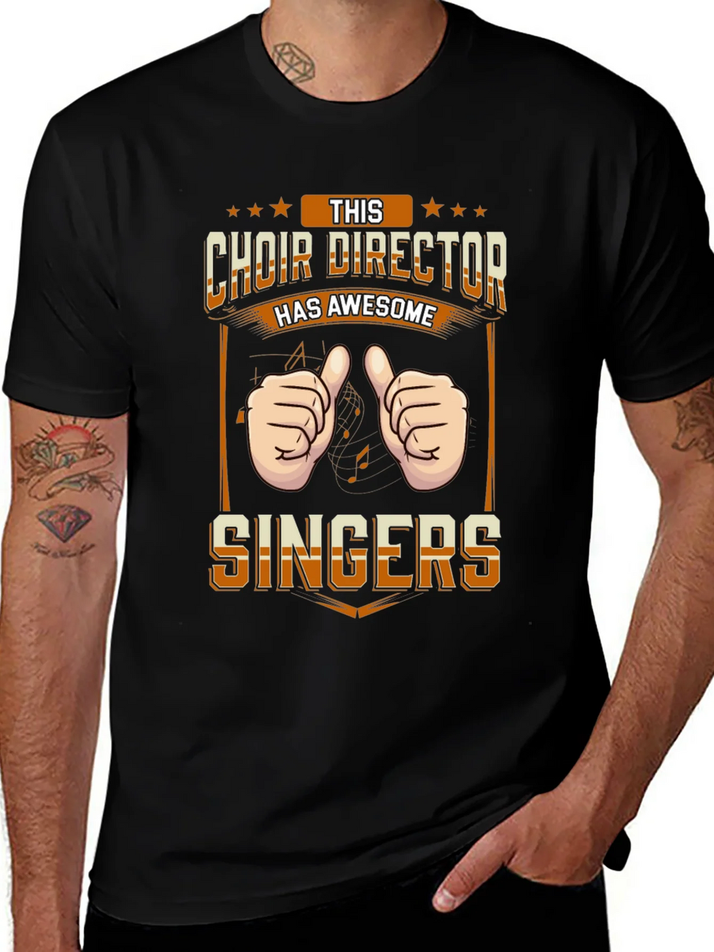 Choir Director Awesome Singers T-Shirt product image 1
