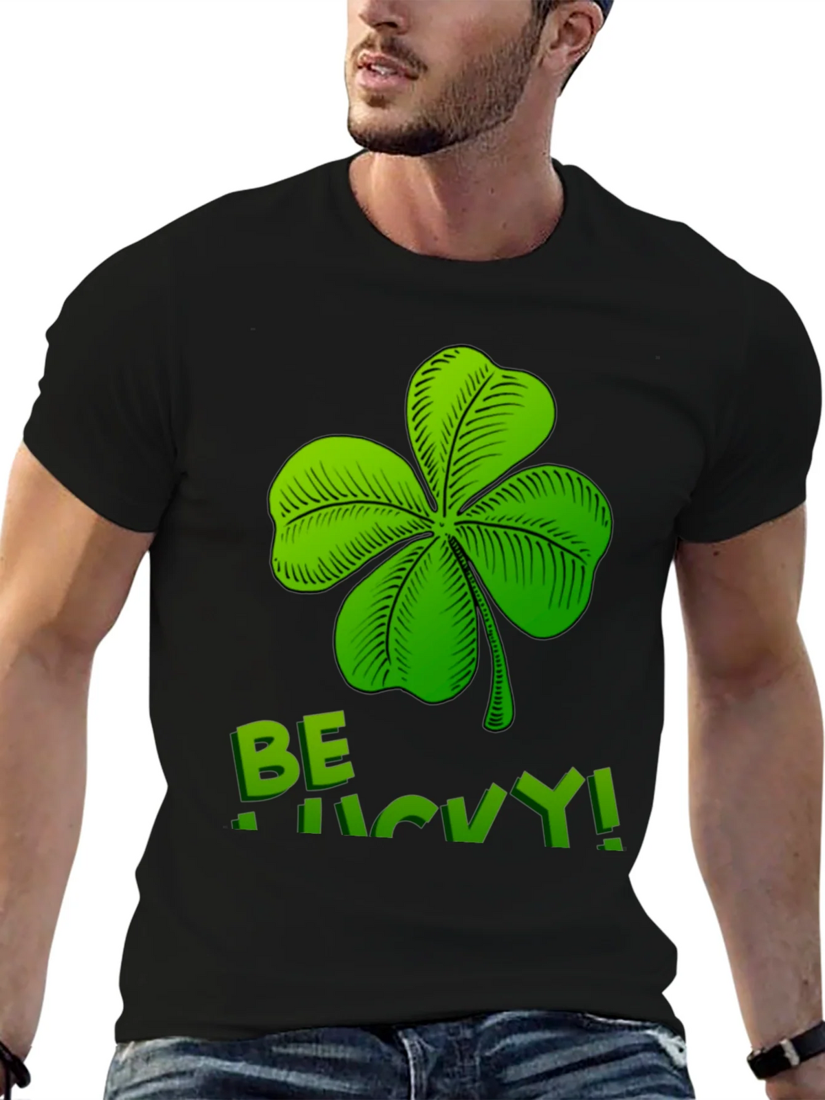 Lucky Clover Graphic Tee - St. Patricks Day Shirt product image 6