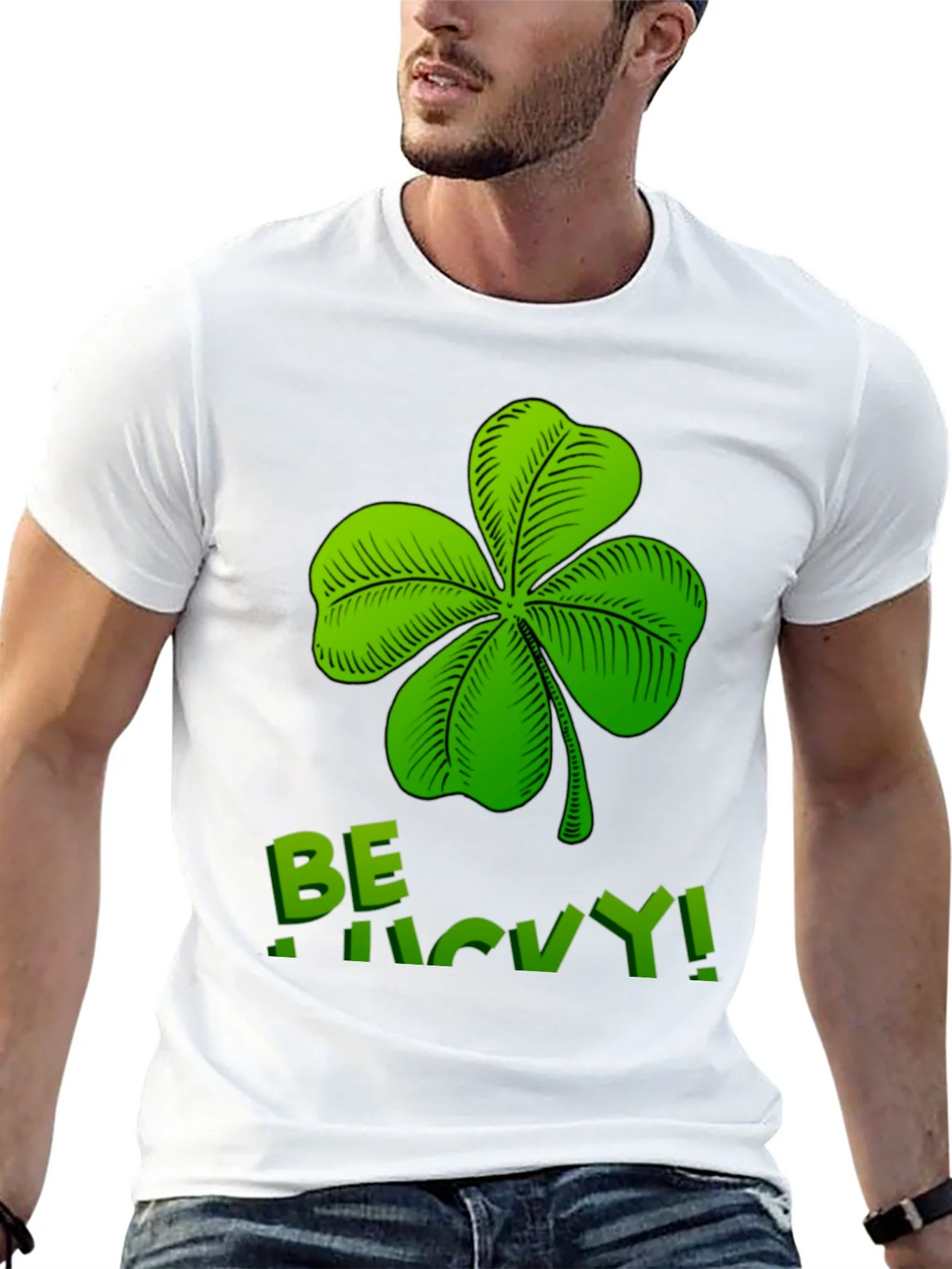 Lucky Clover Graphic Tee - St. Patricks Day Shirt product image 10