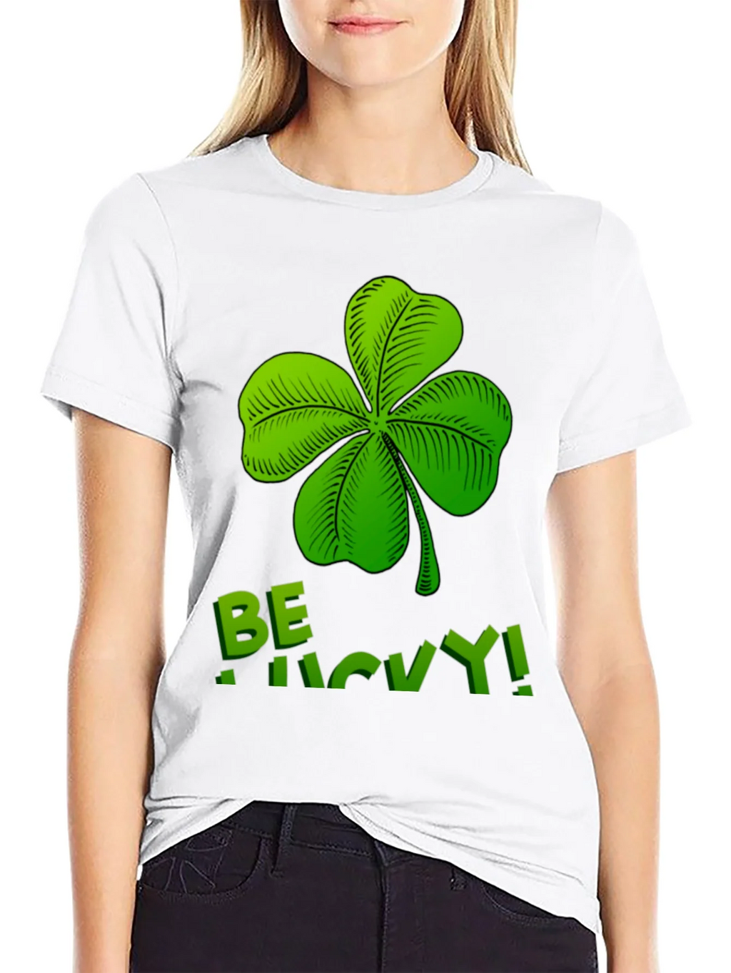 Lucky Clover Graphic Tee - St. Patricks Day Shirt product image 8