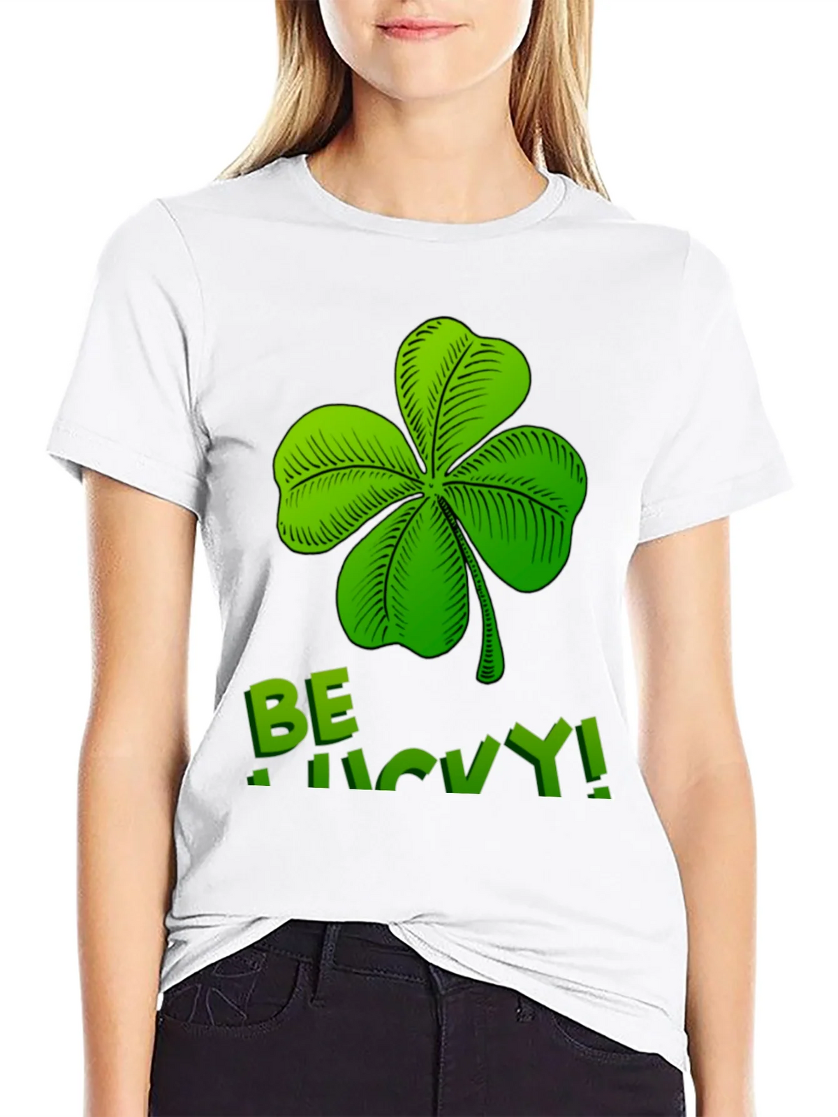 Lucky Clover Graphic Tee - St. Patricks Day Shirt product image 8