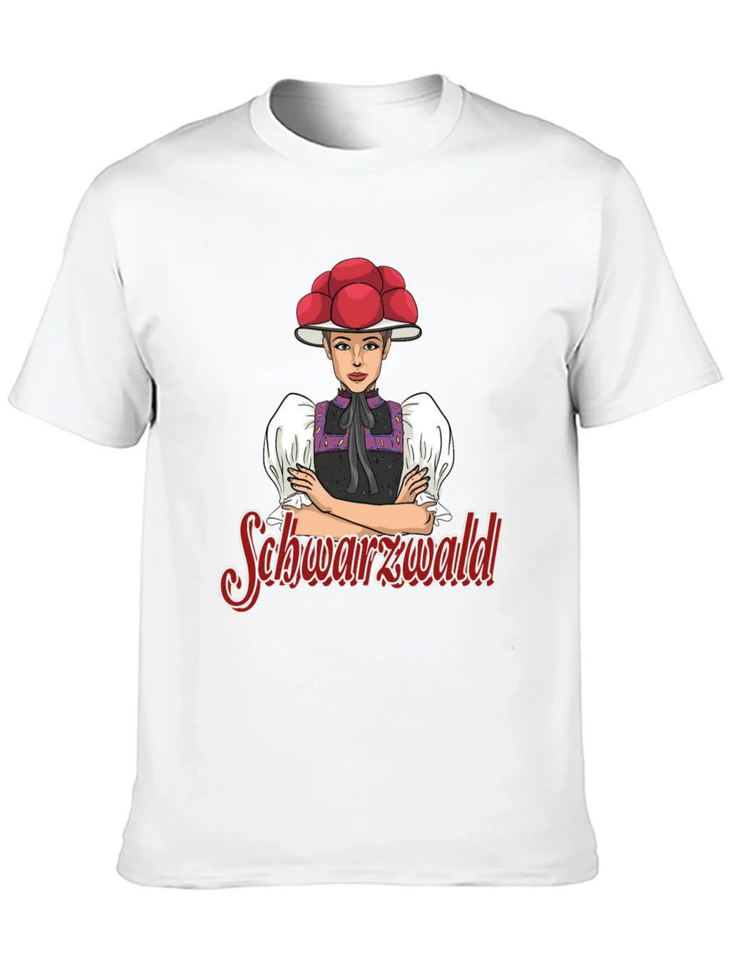 Black Forest Girl T-Shirt - Crew Neck Tee product image 9