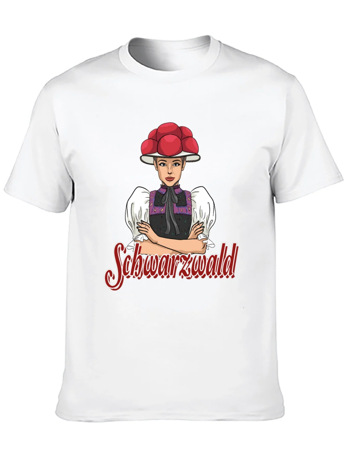 Black Forest Girl T-Shirt - Crew Neck Tee product image 9