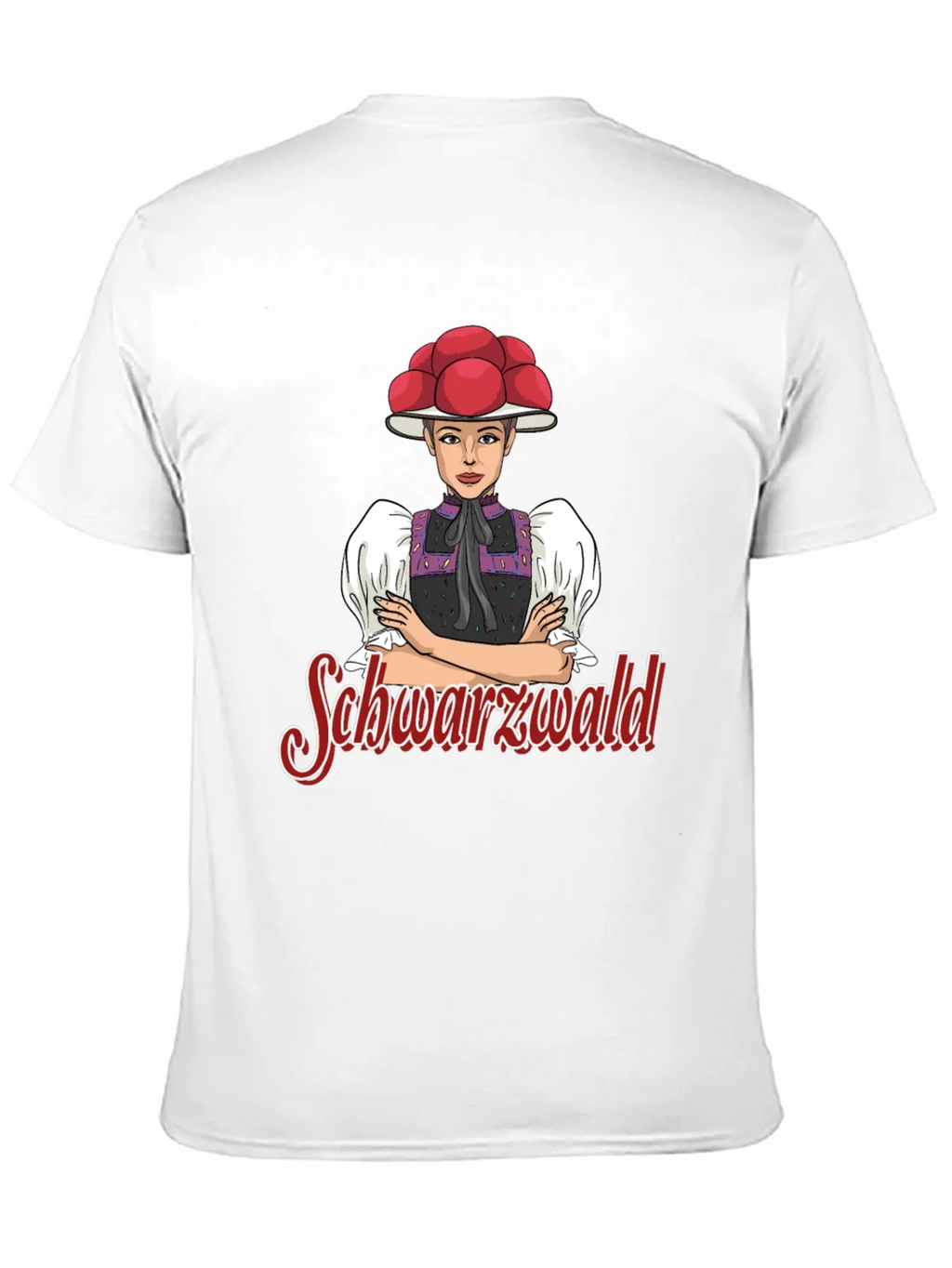 Black Forest Girl T-Shirt - Crew Neck Tee product image 10