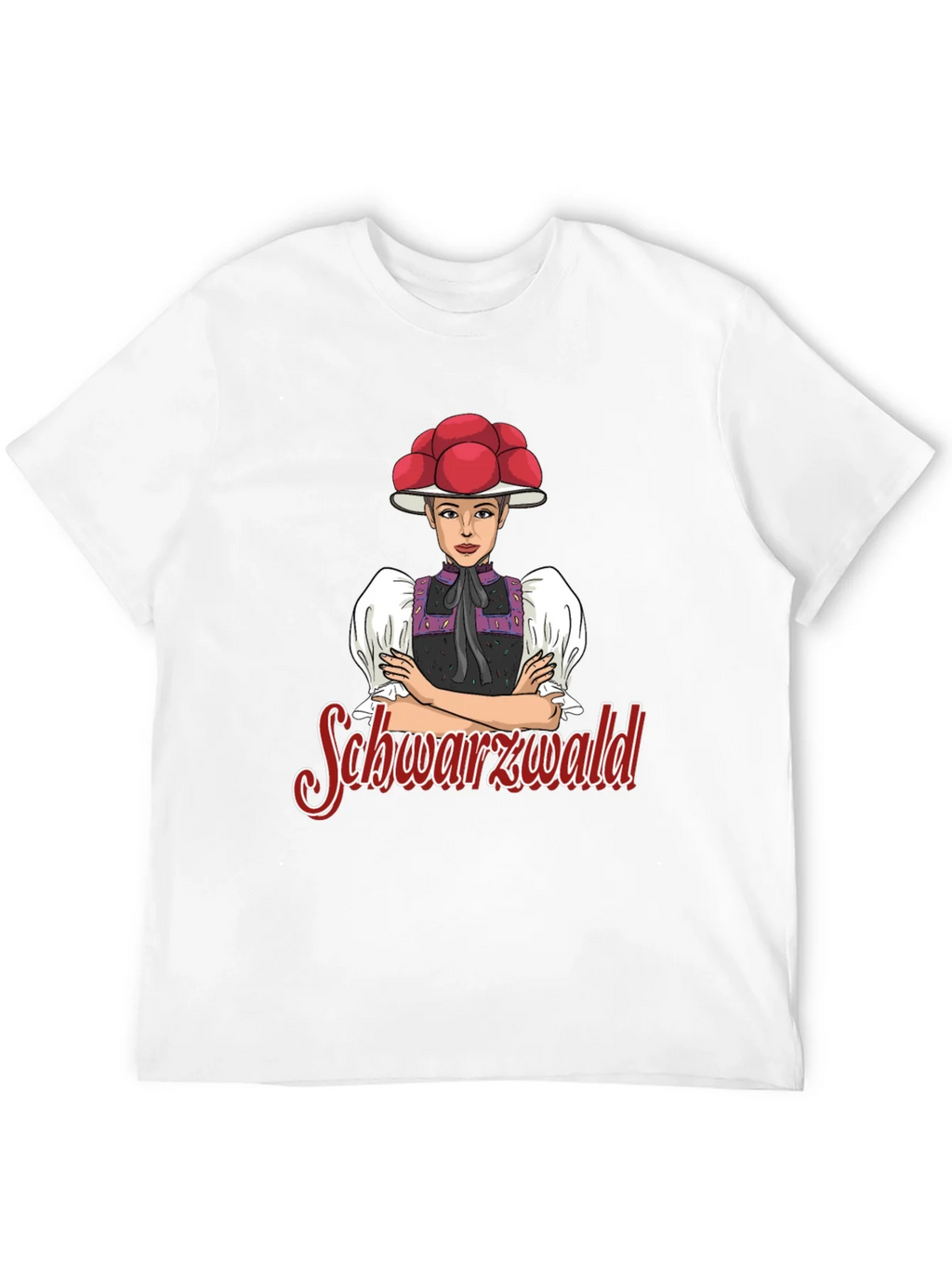 Black Forest Girl T-Shirt - Crew Neck Tee product image 11