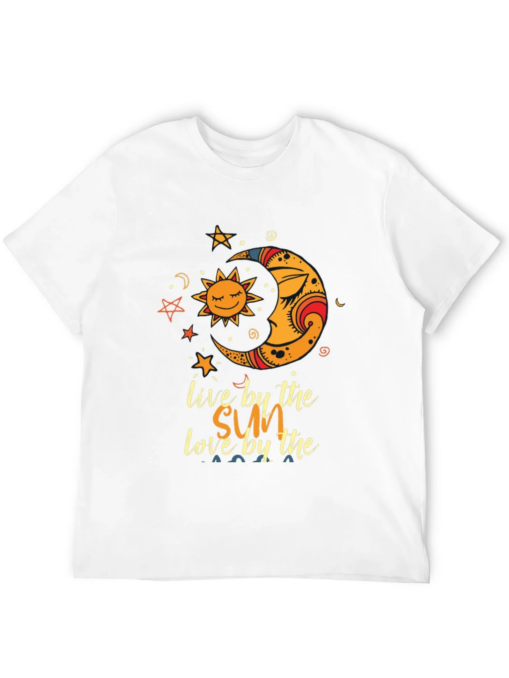 Sun & Moon Graphic Tee - Live by the Love by product image 8
