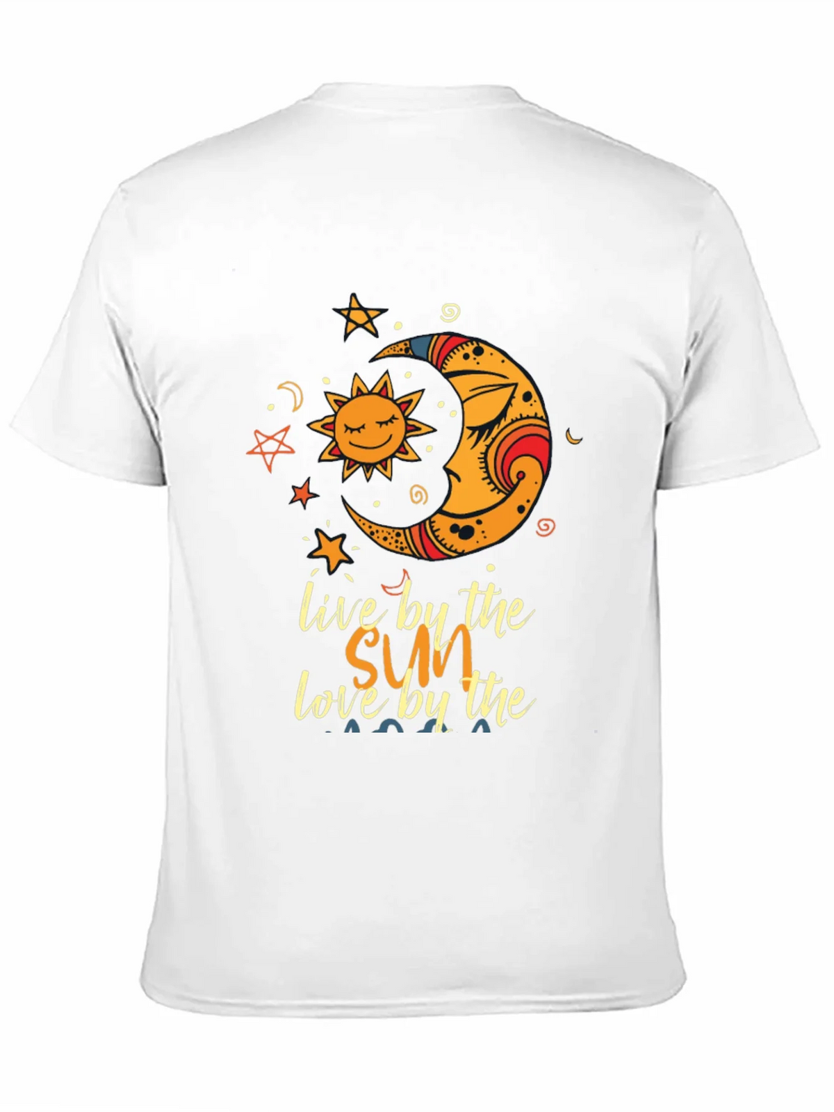 Sun & Moon Graphic Tee - Live by the Love by product image 7