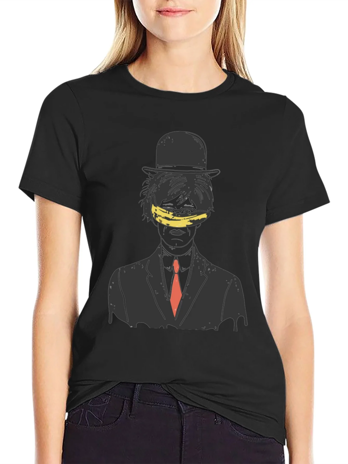 Surrealist Suit T-Shirt - Stylish Graphic Tee