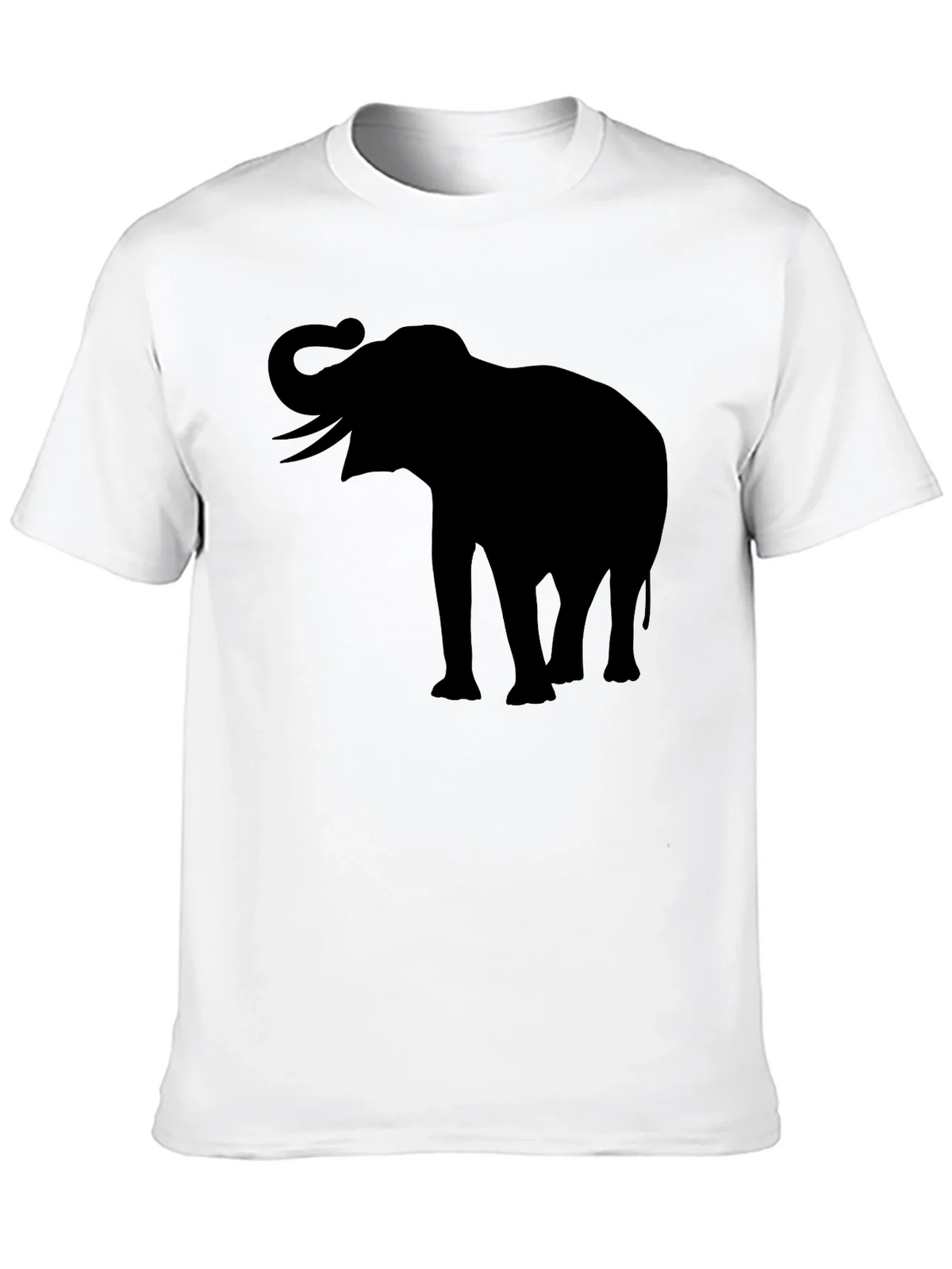 Elephant Silhouette T-Shirt - Black product image 9