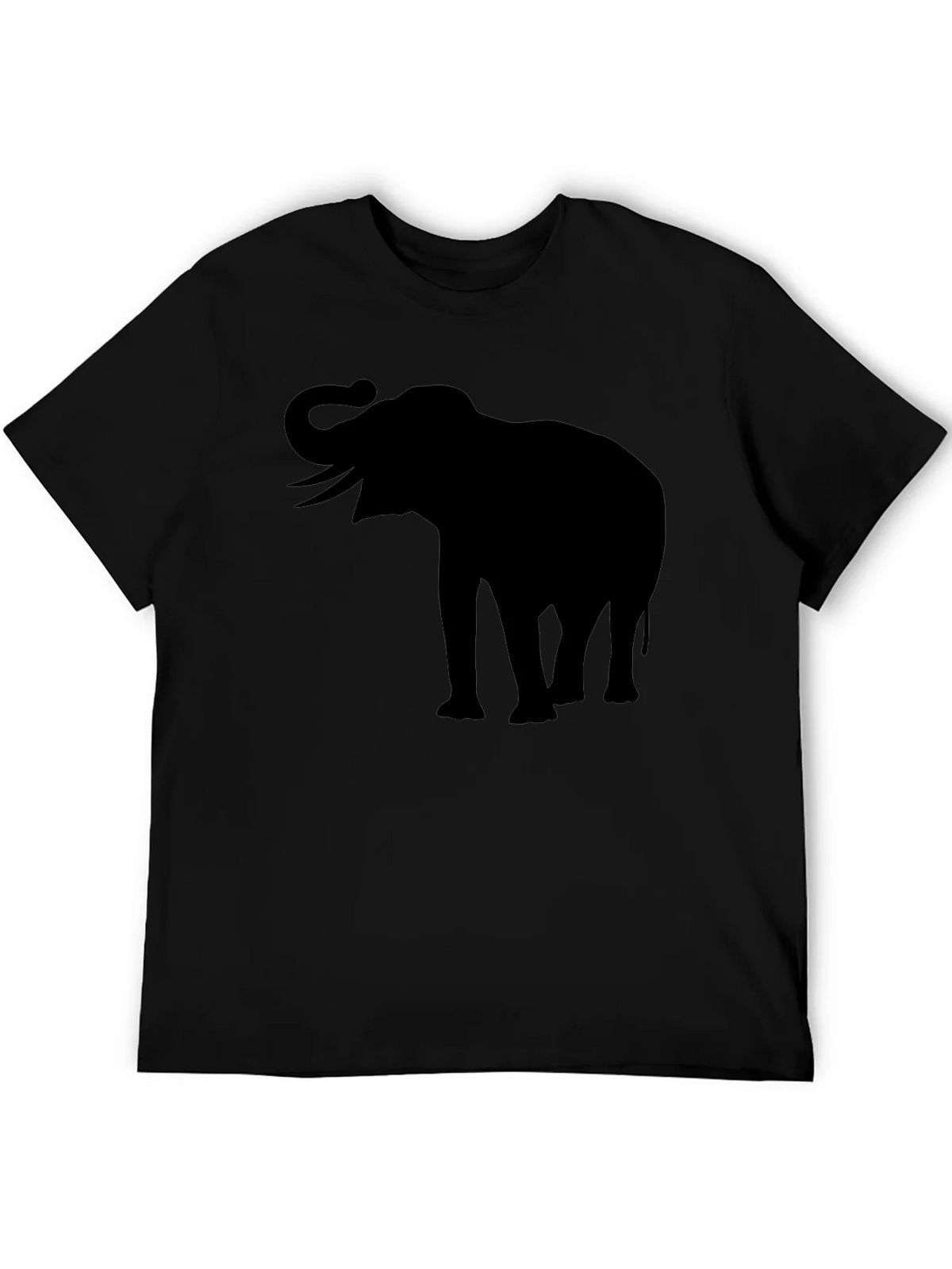 Elephant Silhouette T-Shirt - Black product image 5