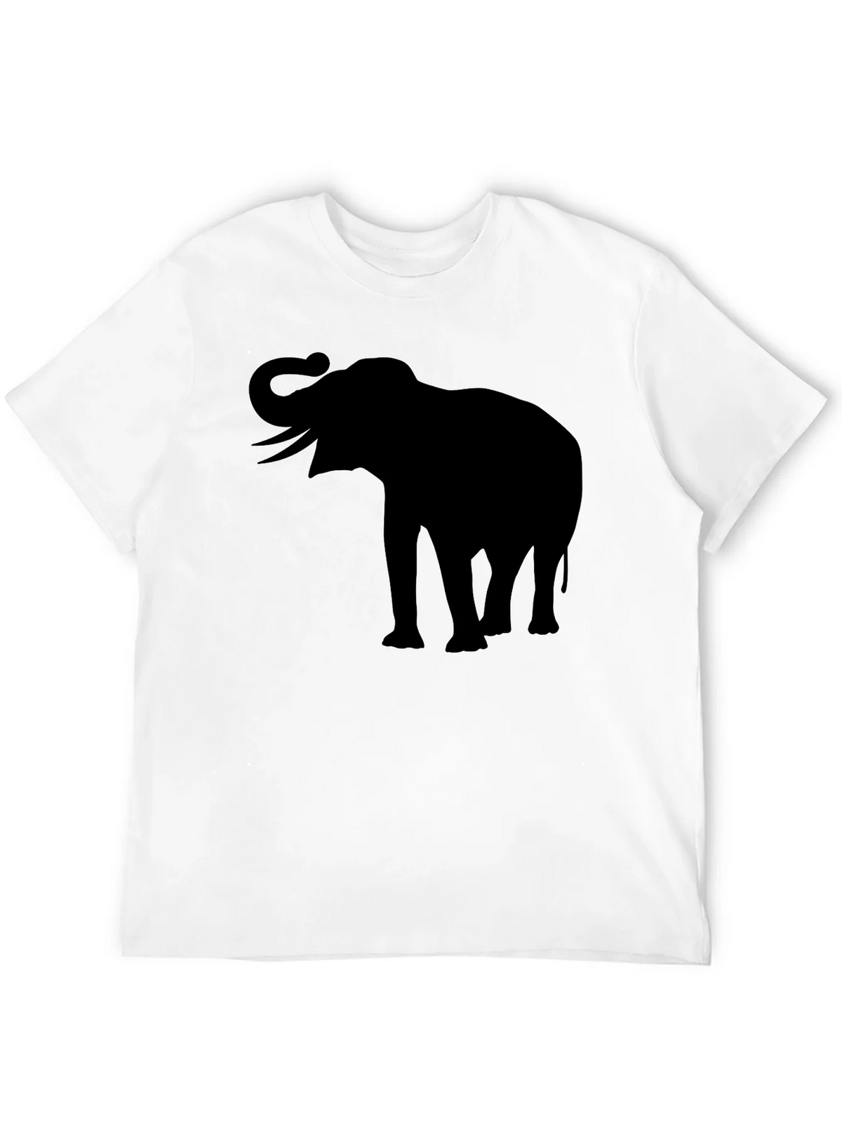 Elephant Silhouette T-Shirt - Black product image 11