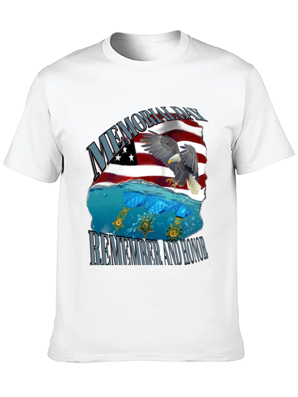 Memorial Day Remember and Honor T-Shirt product image 9