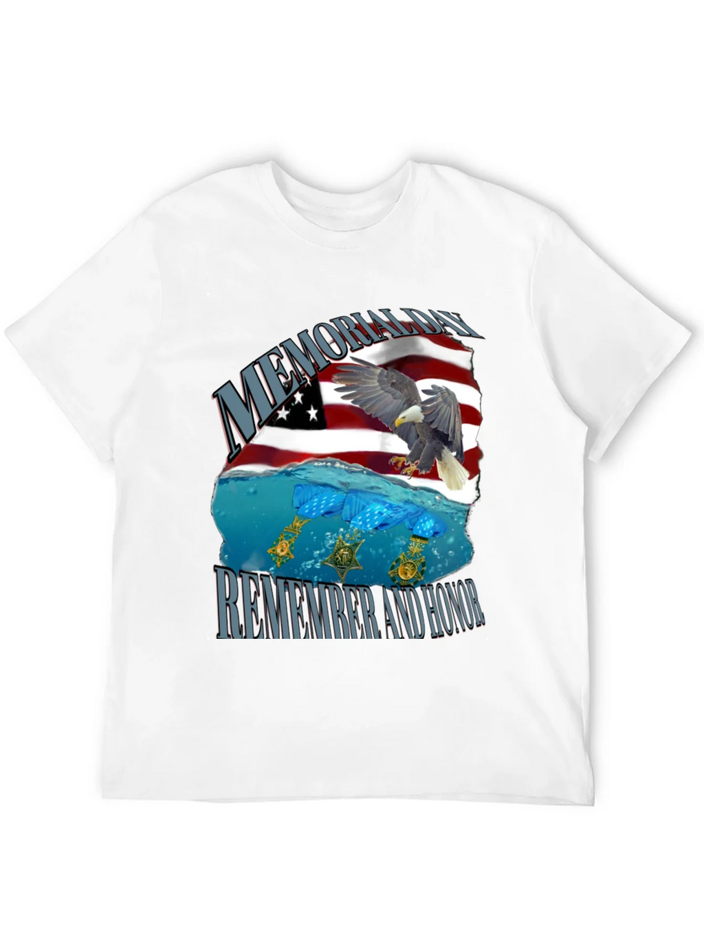Memorial Day Remember and Honor T-Shirt product image 11
