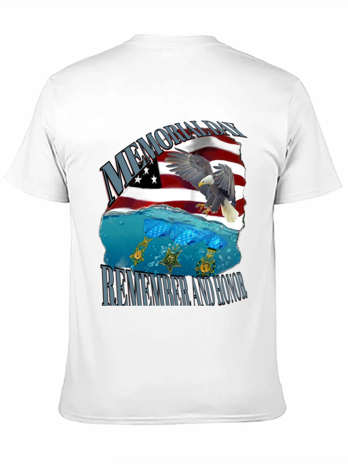 Memorial Day Remember and Honor T-Shirt product image 10