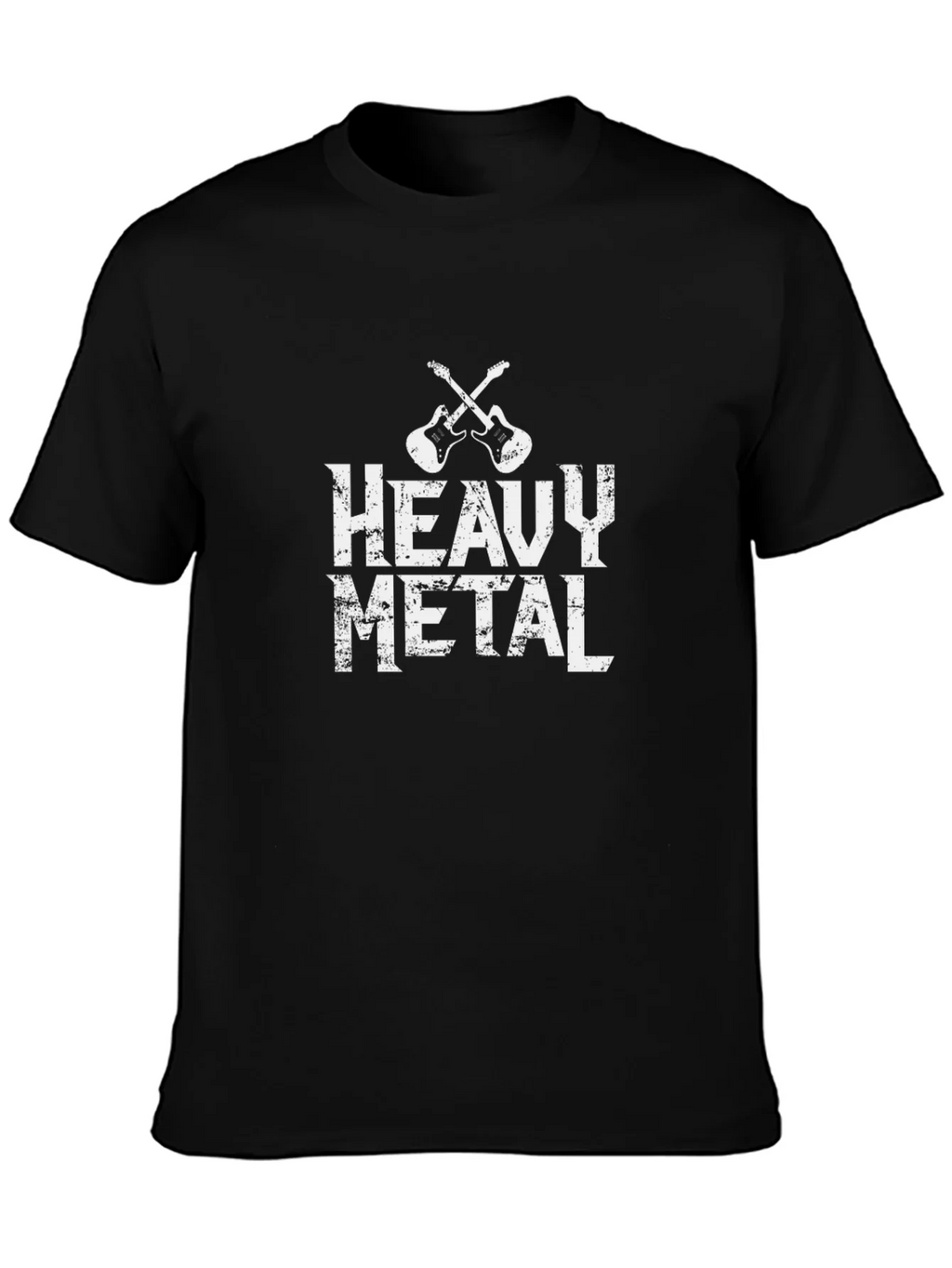 Heavy Metal Guitar T-Shirt Rock Music Tee product image 3
