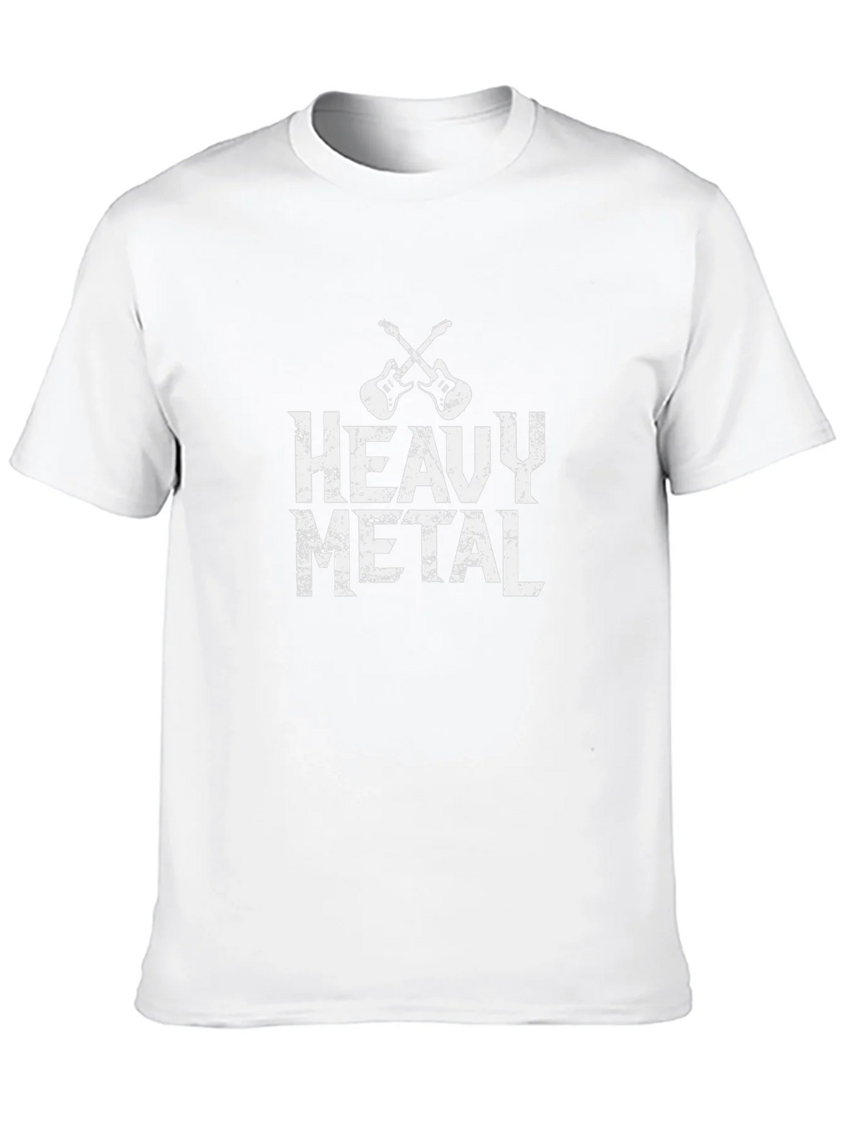 Heavy Metal Guitar T-Shirt Rock Music Tee product image 9