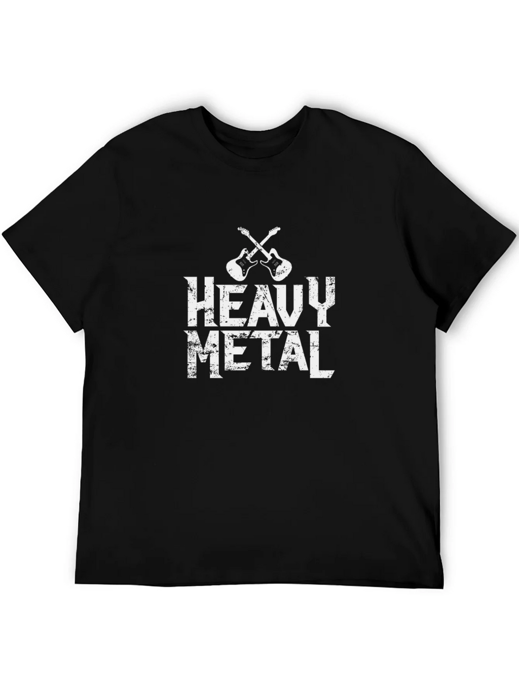 Heavy Metal Guitar T-Shirt Rock Music Tee product image 5