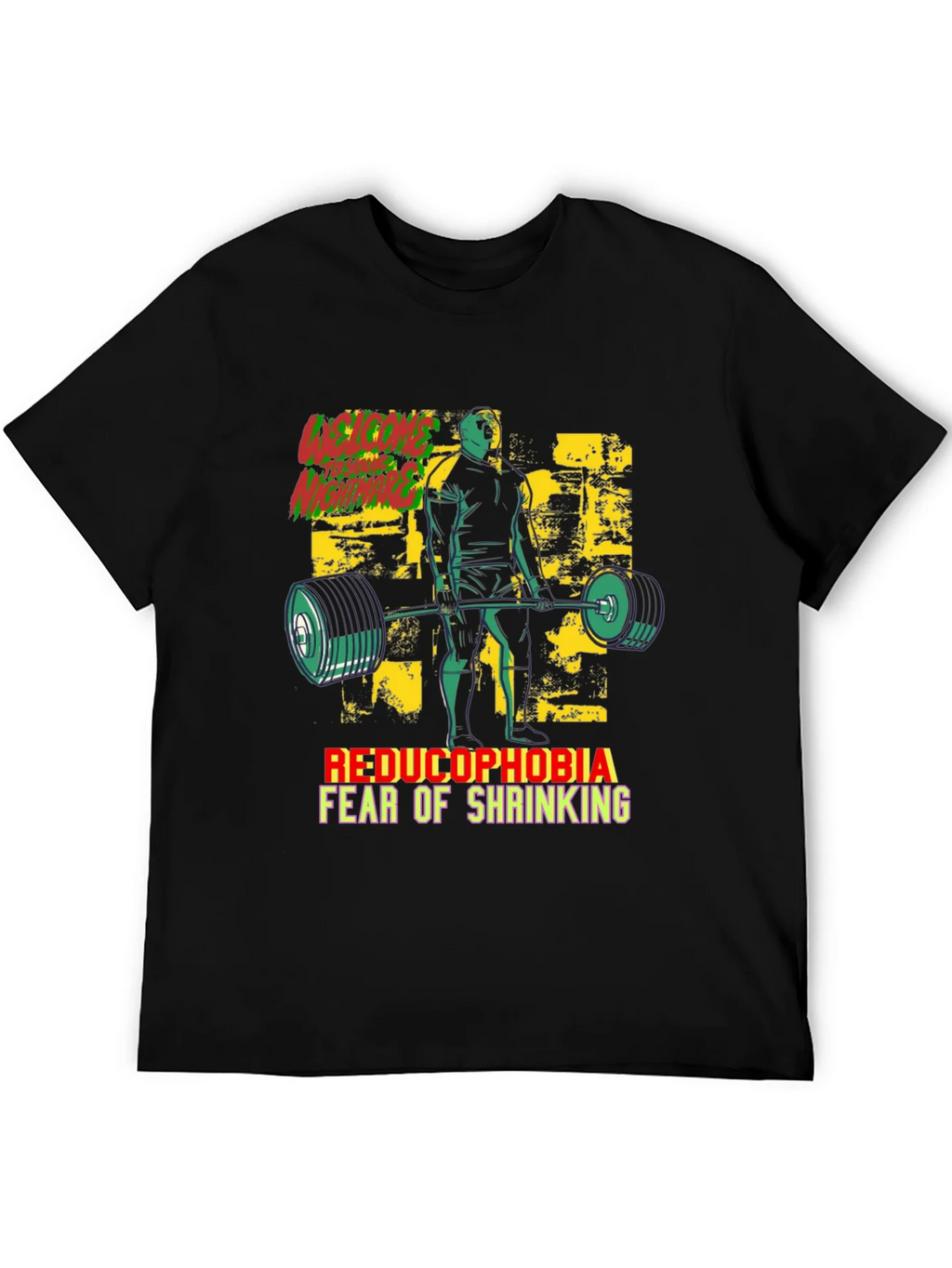 Reducophobia Fear of Shrinking T-Shirt product image 5