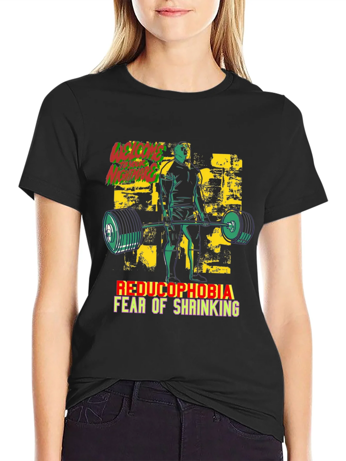 Reducophobia Fear of Shrinking T-Shirt product image 2