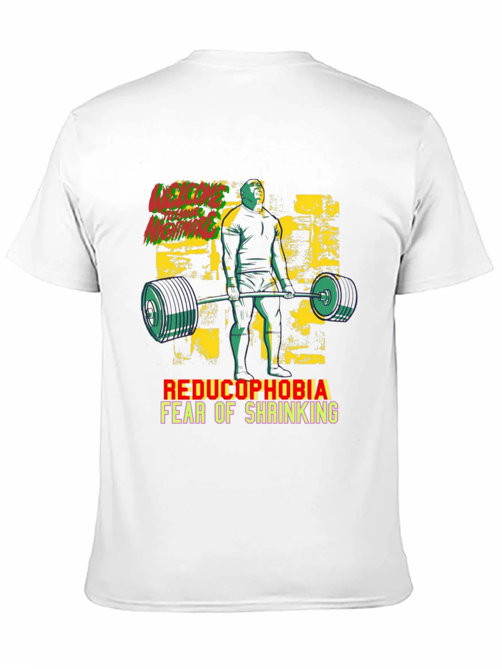 Reducophobia Fear of Shrinking T-Shirt product image 8
