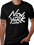 New York Graphic Tee - Stylish Black T-Shirt product image 1