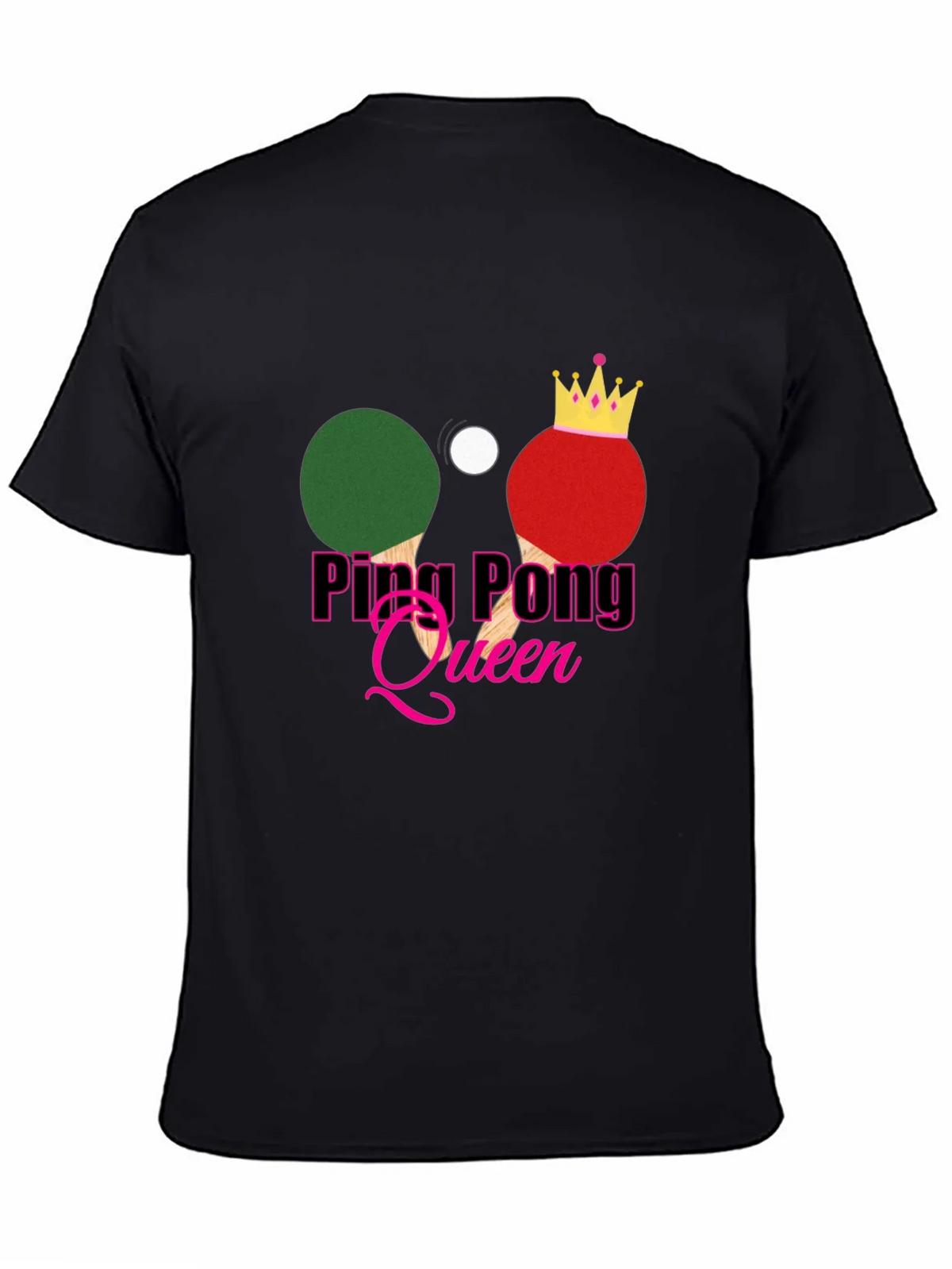 Ping Pong Queen Graphic Tee - Sporty and Stylish! product image 4