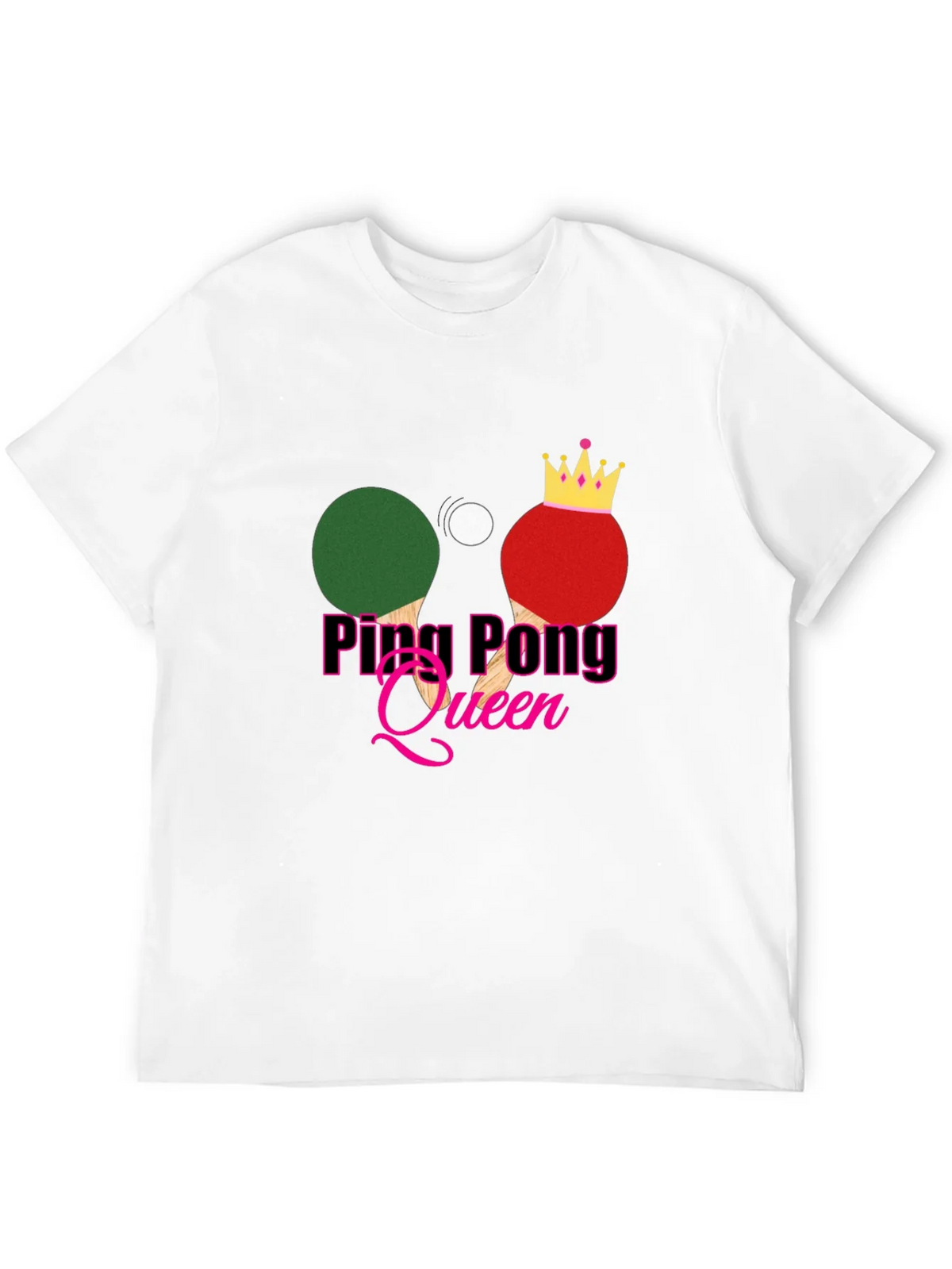 Ping Pong Queen Graphic Tee - Sporty and Stylish! product image 11