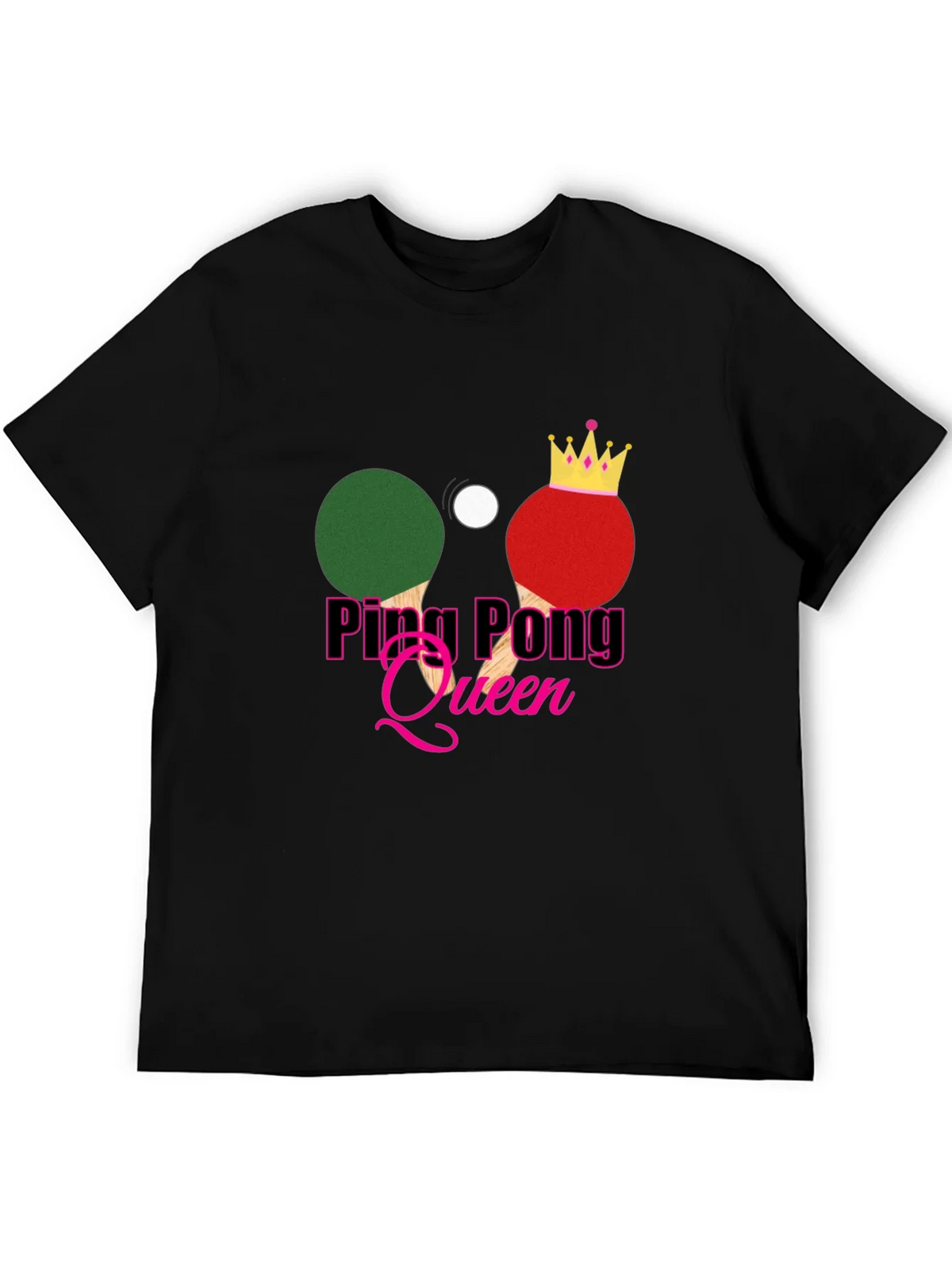 Ping Pong Queen Graphic Tee - Sporty and Stylish! product image 5
